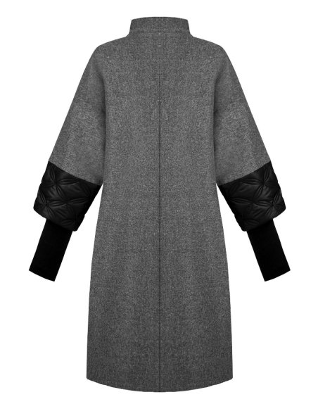 CAPPOTTO DONNA CON INSERTI
