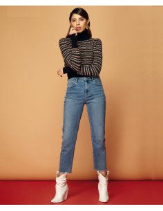 MAGLIA DOLCEVITA CORTO MULTICOLORE