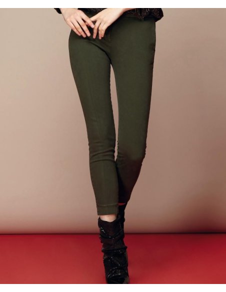 PANTALONE CAPRI MICROFANTASIA