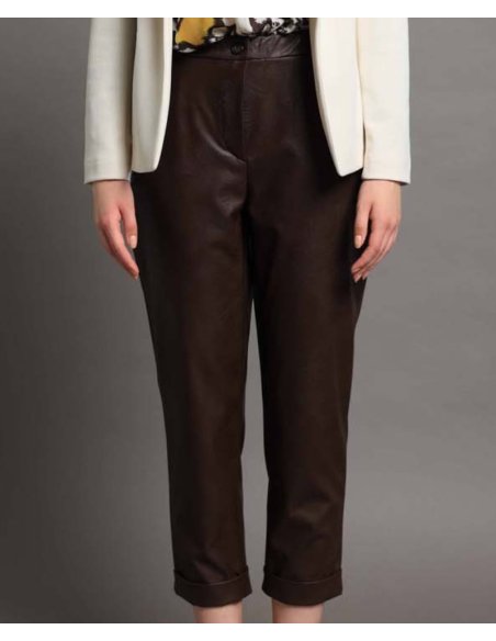 PANTALONE CON RISVOLTO