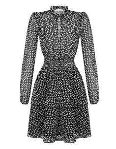 ABITO GEORGETTE POIS