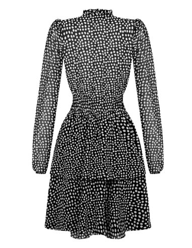 ABITO GEORGETTE POIS