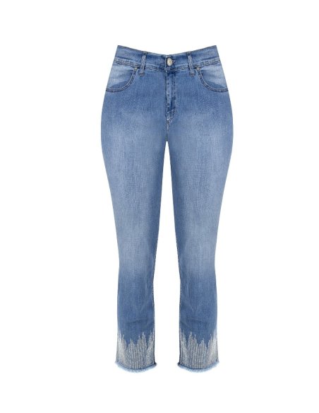 JEANS STRASS AL FONDO