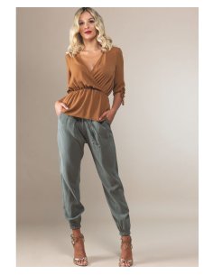 PANTALONE CON COULISSE E ELASTICO CAV