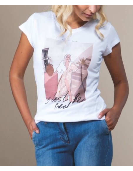 T-SHIRT M/M STAMPATA