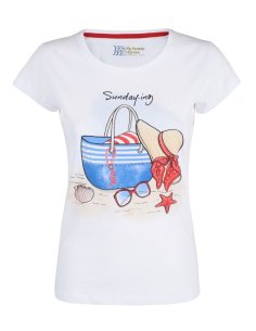T-SHIRT DONNA GIROCOLLO M/C