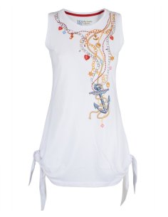 T-SHIRT DONNA S/M LUNGA FIOCCHI