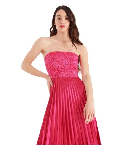 ABITO CON BUSTO IN PIZZO