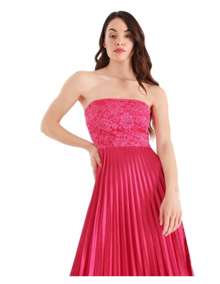 ABITO CON BUSTO IN PIZZO