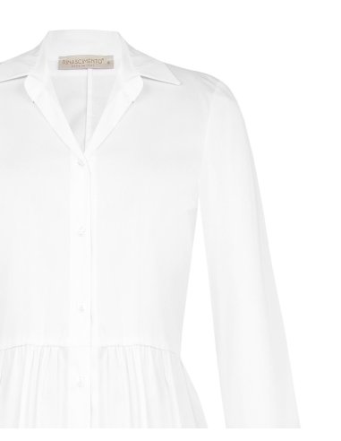 CAMICIA OVER CON ARRICCIO