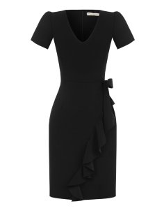 ABITO TUBINO GONNA VOLANT