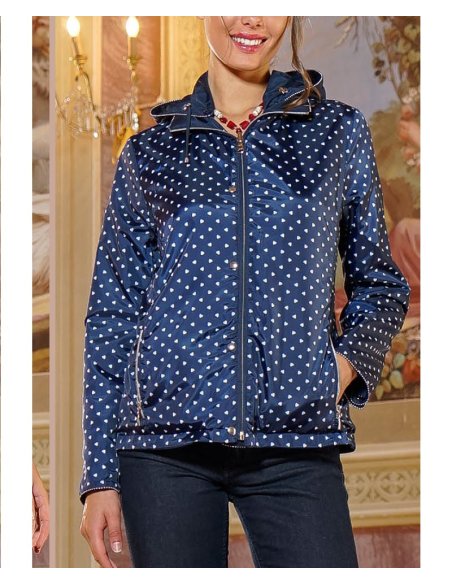 GIACCA REVERSIBILE SATINETTE