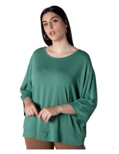 MAGLIA MANICA SCESA CON BORDINO