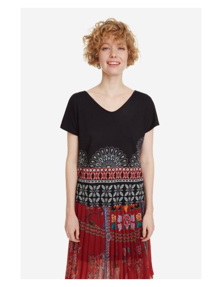 MAGLIETTA MANDALA FIOCCO UMA