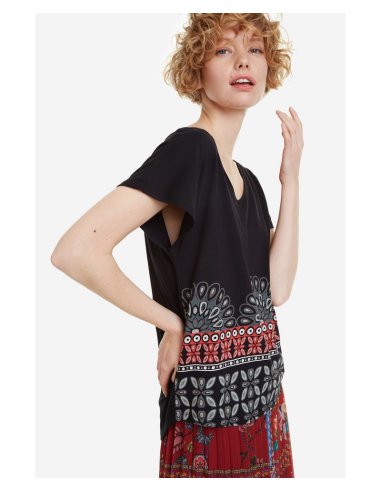 MAGLIETTA MANDALA FIOCCO UMA