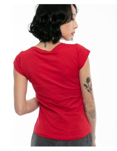 T-SHIRT DONNA GIROCOLLO M/C