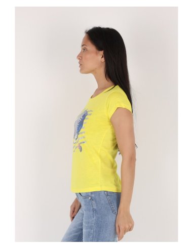 T-SHIRT DONNA GIROCOLLO M/C