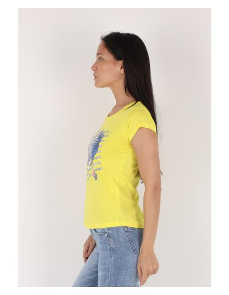 T-SHIRT DONNA GIROCOLLO M/C