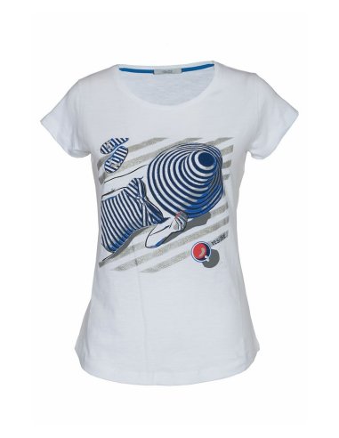 T-SHIRT DONNA GIROCOLLO M/C