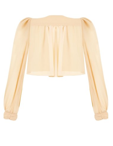 GIACCA CORTA IN VOILLE