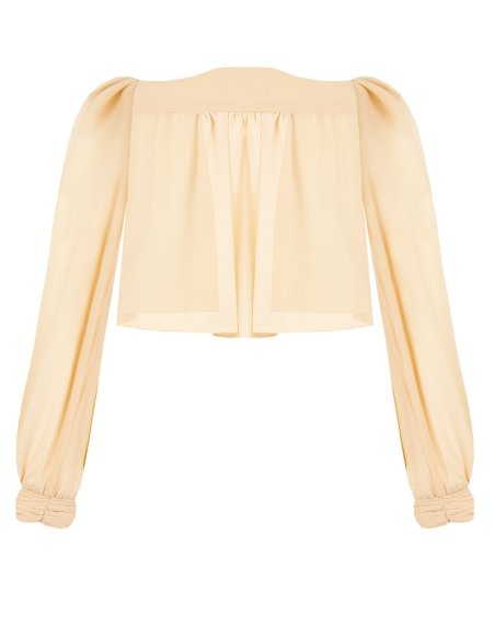 GIACCA CORTA IN VOILLE