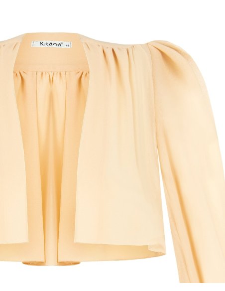 GIACCA CORTA IN VOILLE