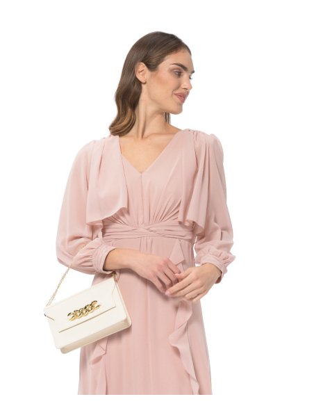 BLUSA MANICHE LUNGHE A SBUFFO