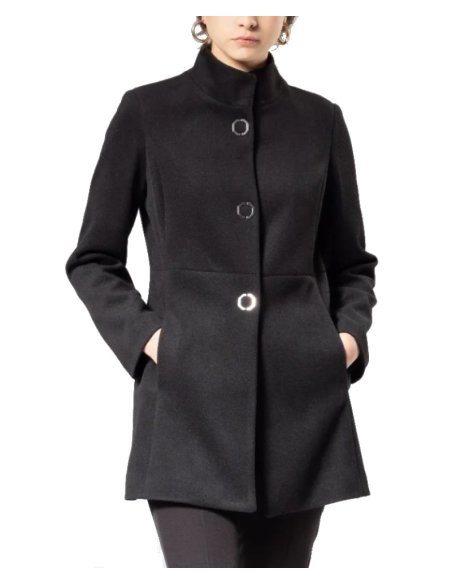 CAPPOTTO CORTO SCOLLO PISTAGNA