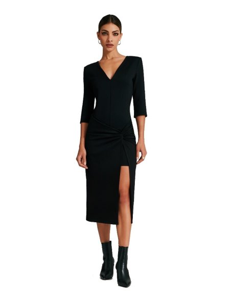 ABITO LUNGO CON SPACCO