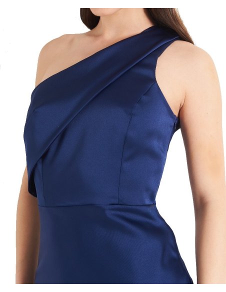 ABITO MONOSPALLA IN RASO