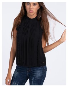 TOP DONNA CON ROUCHES