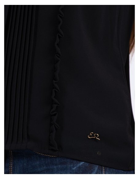 TOP DONNA CON ROUCHES