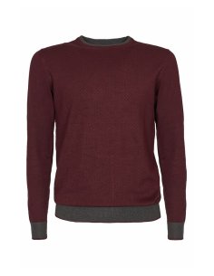 MAGLIA UOMO GIROCOLLO, TOPPE GOMITI