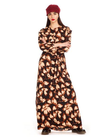 ABITO LUNGO M/L FANTASIA