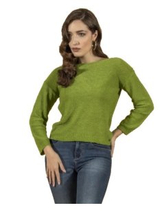 MAGLIA DONNA COLLO A BARCA 2