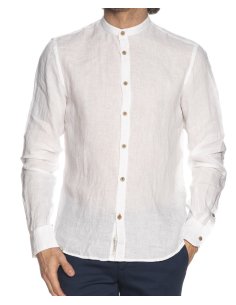 CAMICIA UOMO M/L COLLO ALLA COREANA 2