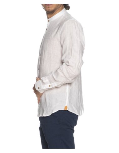 CAMICIA UOMO M/L COLLO ALLA COREANA