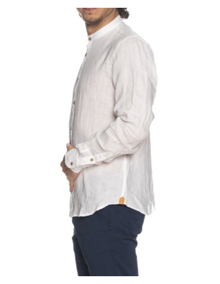 CAMICIA UOMO M/L COLLO ALLA COREANA