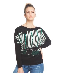 MAGLIA STAMPA FIOCCO