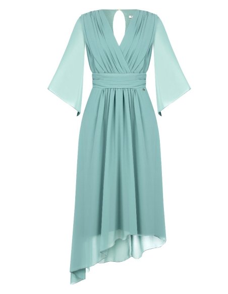 ABITO ASIMMETRICO IN VOILLE