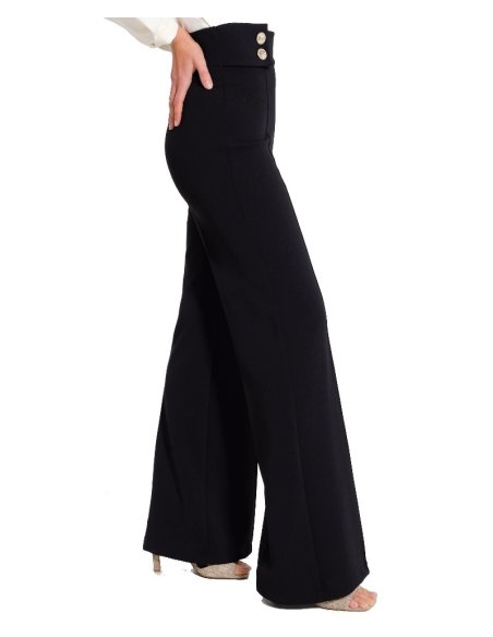 PANTAPALAZZO VITA ALTA CON BOTTONI