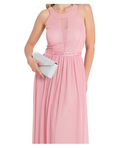 ABITO LUNGO IN TULLE