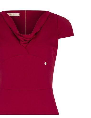 TUBINO CON SCOLLO DRAPPEGGIATO