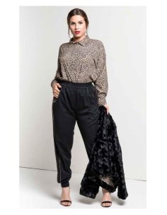 CAMICIA OVER MACULATA