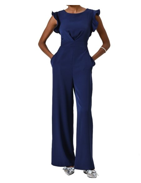 TUTA CON MANICHE ARRICCIATE