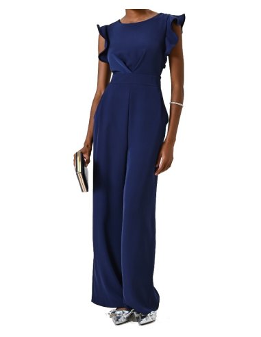 TUTA CON MANICHE ARRICCIATE