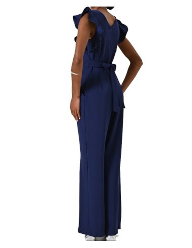 TUTA CON MANICHE ARRICCIATE