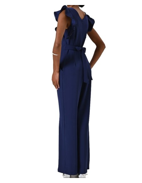 TUTA CON MANICHE ARRICCIATE