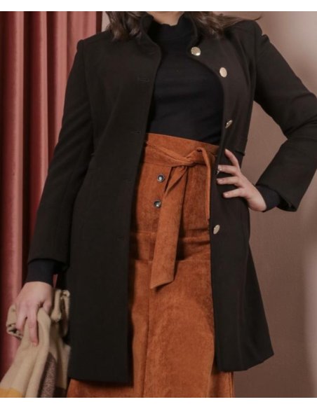 CAPPOTTO CREPE MONOPETTO