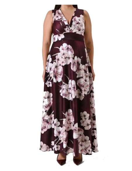 ABITO CURVY STAMPA FLOREALE